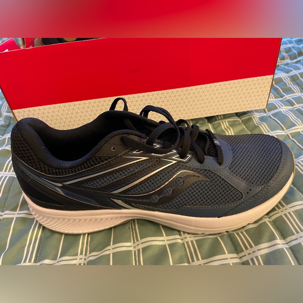Brand New Black/Blue Saucony Tennis Shoes